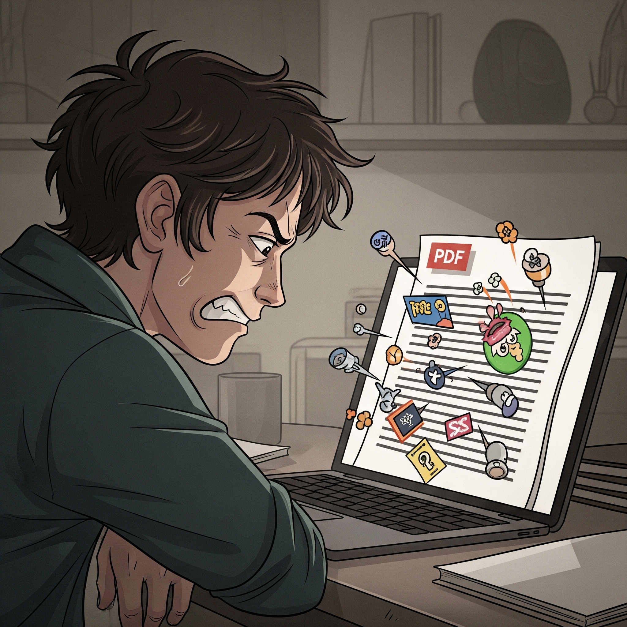 ¿Por Qué los Anuncios en PDFs Académicos Reducen tu Concentración? (Y Cómo Solucionarlo)