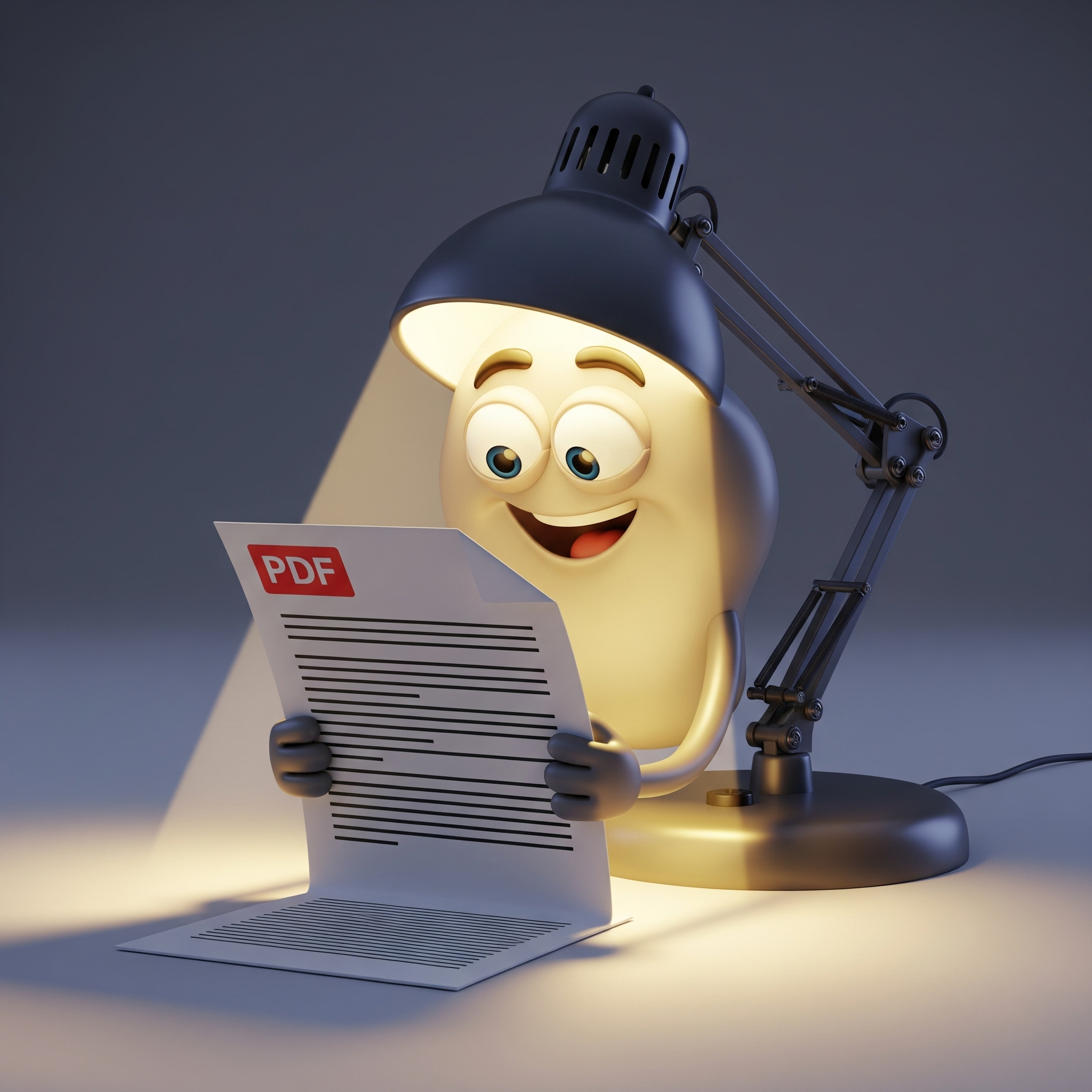Persona disfrutando de la lectura de un PDF sin anuncios